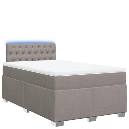 Generico Kangqiling Federbett mit Matratze Taupe 120 x 200 cm aus Stoff, taupe, 3288166 von Generisch