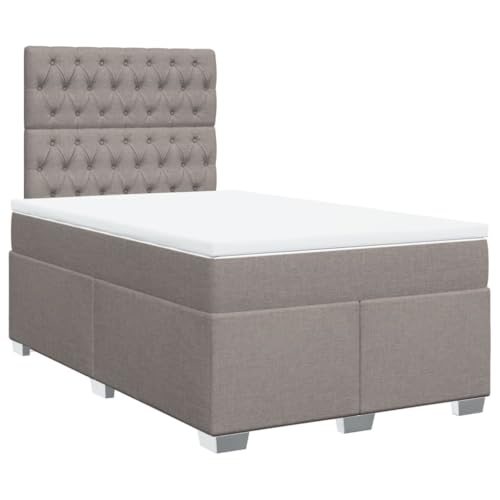 Generico Kangqiling Federbett mit Matratze Taupe 120 x 200 cm aus Stoff, taupe, 3290466 von Generisch