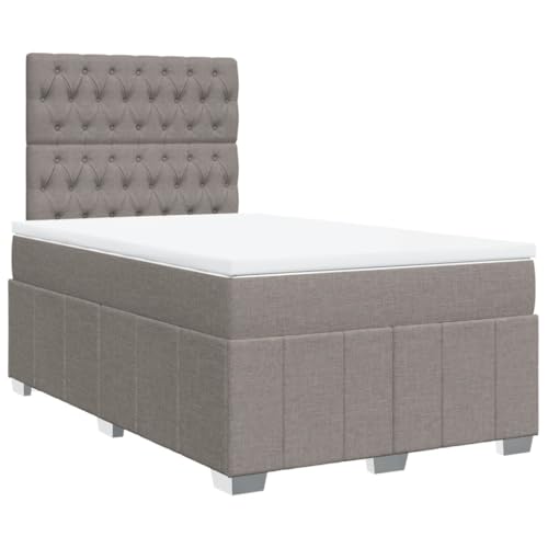 Generico Kangqiling Federbett mit Matratze Taupe 120 x 200 cm aus Stoff, taupe, 3291646 von Generisch