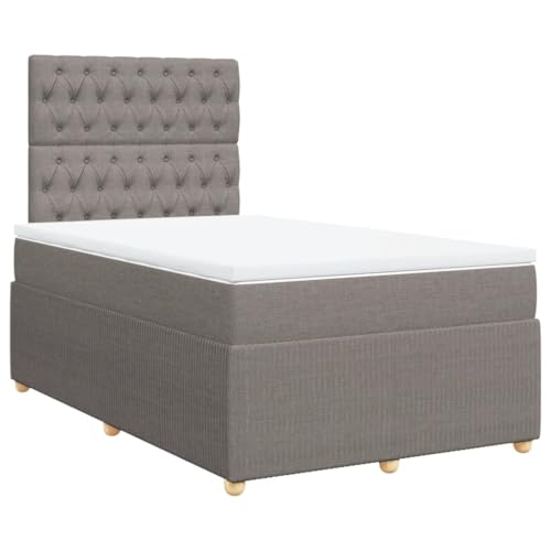 Generico Kangqiling Federbett mit Matratze Taupe 120 x 200 cm aus Stoff, taupe, 3292034 von Generisch