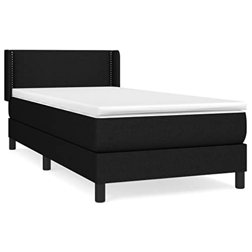 Generico Kangqiling Federbett mit Matratze schwarz 100 x 200 cm aus Stoff, schwarz, 3129611 von Generisch