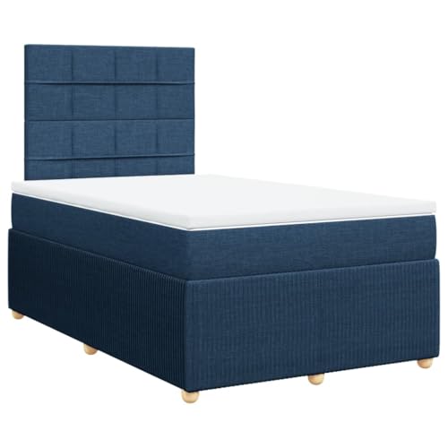 Generico Kangqiling Federbett mit blauer Matratze 120 x 200 cm aus Stoff, Blau, 3292029 von Generisch