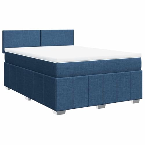 Generico Kangqiling Federbett mit blauer Matratze 140 x 190 cm aus Stoff, Blau, 3287062 Generico Kangqiling Federbett mit blauer Matratze 140 x 190 cm aus Stoff, Blau, 3287062 von Generisch