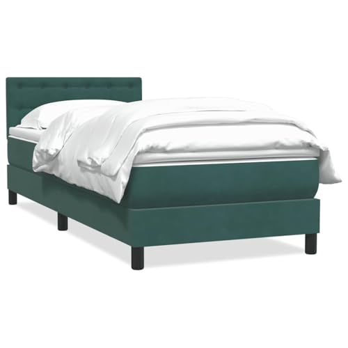 Generico Kangqiling Federbett mit dunkelgrüner Matratze 80 x 210 cm Samt, grün, 3316572 Generico Kangqiling Federbett mit dunkelgrüner Matratze 80 x 210 cm Samt, grün, 3316572 von Generisch
