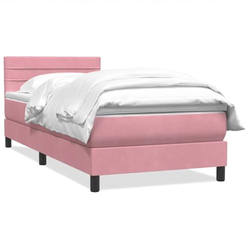 Generico Kangqiling Federbett mit rosa Matratze 100 x 220 cm aus Samt, Rosa, 3316346 Generico Kangqiling Federbett mit rosa Matratze 100 x 220 cm aus Samt, Rosa, 3316346 von Generisch