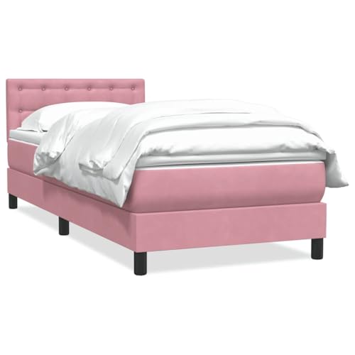 Generico Kangqiling Federbett mit rosa Matratze 100 x 220 cm aus Samt, Rosa, 3316634 Generico Kangqiling Federbett mit rosa Matratze 100 x 220 cm aus Samt, Rosa, 3316634 von Generisch