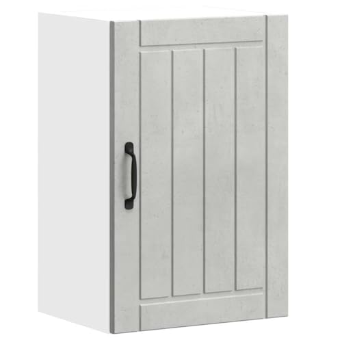 Generico Kangqiling Hängeschrank Lucca grau Beton aus mehrschichtigem Holz, Grau, 853791 Generico Kangqiling Hängeschrank Lucca grau Beton aus mehrschichtigem Holz, Grau, 853791 von Generisch