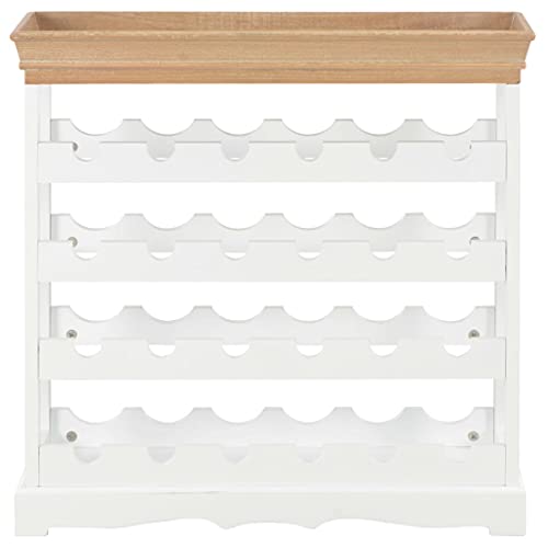 Generico Kangqiling Mobile Weinregal 70 x 22,5 x 70,5 cm aus MDF, 280065 Generico Kangqiling Mobile Weinregal 70 x 22,5 x 70,5 cm aus MDF, 280065 von Generisch