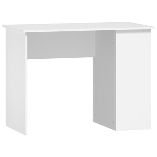 Generico Kangqiling Schreibtisch weiß 100 x 55 x 75 cm aus mehrschichtigem Holz, 823024 Generico Kangqiling Schreibtisch weiß 100 x 55 x 75 cm aus mehrschichtigem Holz, 823024 von Generisch