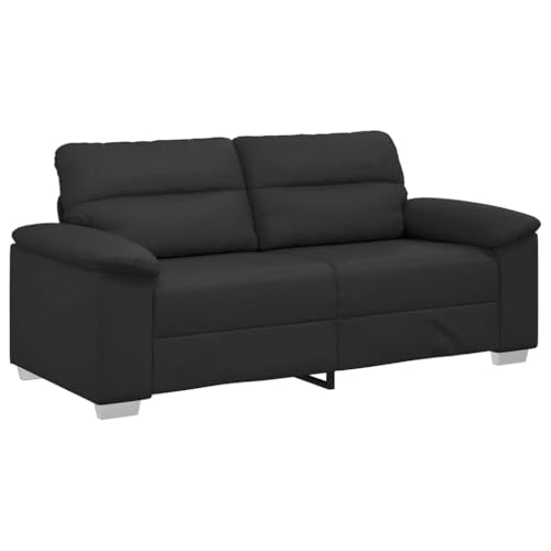 Generico Kangqiling Sofa 2-Sitzer schwarz 140 cm Kunstleder schwarz 4105343 Generico Kangqiling Sofa 2-Sitzer schwarz 140 cm Kunstleder schwarz 4105343 von Generisch