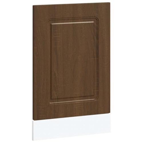 Generico Kangqiling Spülmaschinentafel Kalmar Eiche Braun 45 x 1,5 x 67 cm, Braun, 853654 von Generisch