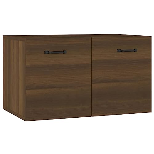Generico Kangqiling Wandschrank Eiche Braun 60 x 36,5 x 35 cm Mehrschichtholz, Braun, 817602 Generico Kangqiling Wandschrank Eiche Braun 60 x 36,5 x 35 cm Mehrschichtholz, Braun, 817602 von Generisch