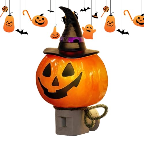 Generico Nachtlicht Geist - Flackernde Wandleuchte Geist | Halloween-Dekorationen für Wohnzimmer Schlafzimmer Küche von Generisch