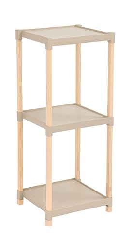 Generisches Regal 3 Böden 25 x 68 x 26 cm aus Polypropylen Generisches Regal 3 Böden 25 x 68 x 26 cm aus Polypropylen von Fact Importados