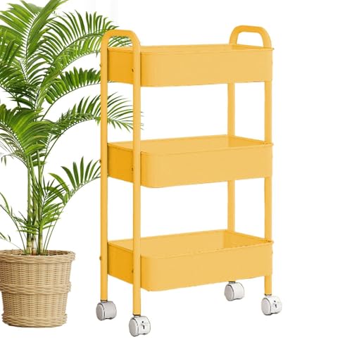 Generico Rolling Carts with Wheels, Tool Cart Organizer, Multi-Functional Rolling Carts, Multi-Functional Storage Trolley for Living Room, Kitchen, Movable Storage Organizer with Wheels Generico Rolling Carts with Wheels, Tool Cart Organizer, Multi-Functional Rolling Carts, Multi-Functional Storage Trolley for Living Room, Kitchen, Movable Storage Organizer with Wheels von Generisch