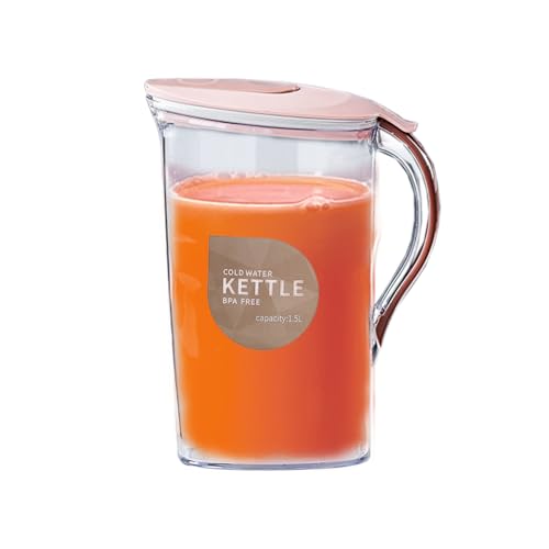 Generico Tea Kettle Pot | Kühlschrank Kaltwasserspender, Teekessel für Getränke Getränke 1,5 Liter für Saft von heißen und kalten Getränken Generico Tea Kettle Pot | Kühlschrank Kaltwasserspender, Teekessel für Getränke Getränke 1,5 Liter für Saft von heißen und kalten Getränken von Generisch