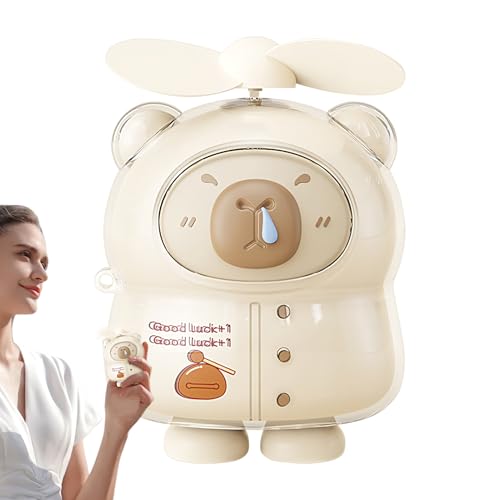 Generico Tragbarer wiederaufladbarer Ventilator – Tischventilator in Form eines Kapybara-Fans – Handheld Fan – tragbar | Quiet Capybara Cooling Device | USB wiederaufladbar, Quiet Handheld for Travel Generico Tragbarer wiederaufladbarer Ventilator – Tischventilator in Form eines Kapybara-Fans – Handheld Fan – tragbar | Quiet Capybara Cooling Device | USB wiederaufladbar, Quiet Handheld for Travel von Generisch