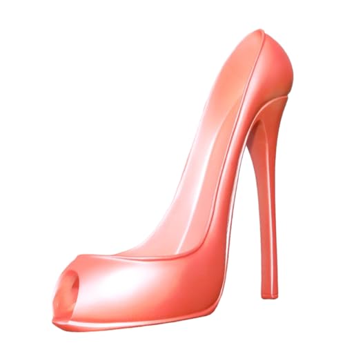 Generico Weinflaschenhalter, elegante Weinplattform für rote Schuhe mit hohem Absatz, Weinflaschenhalter für die Arbeitsplatte in der Küche zu Hause von Generisch
