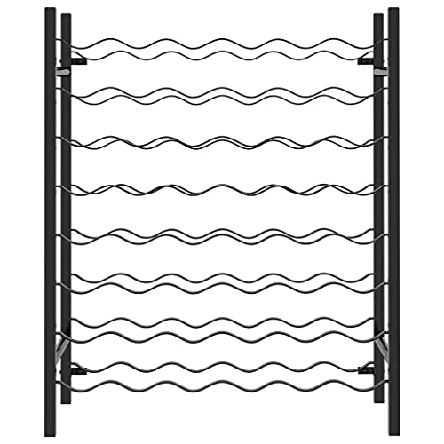 Generico kangqiling 289563 Flaschenhalter für 48 Weinflaschen aus Metall, schwarz Generico kangqiling 289563 Flaschenhalter für 48 Weinflaschen aus Metall, schwarz von Generisch