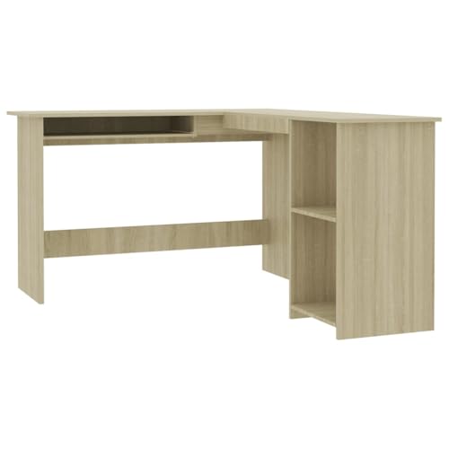 Generico kangqiling Eckschreibtisch in L-Form Eiche Sonoma 120 x 140 x 75 cm mehrschichtig, Braun, 800750 Generico kangqiling Eckschreibtisch in L-Form Eiche Sonoma 120 x 140 x 75 cm mehrschichtig, Braun, 800750 von Generisch