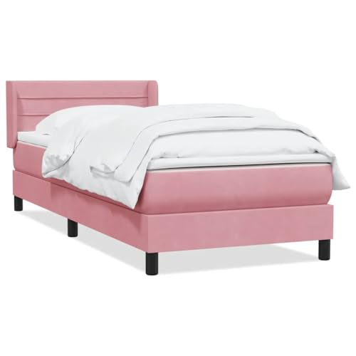Generico kangqiling Federbett mit Matratze Rosa 80 x 220 cm Samt, Rosa, 3318224 von Generisch