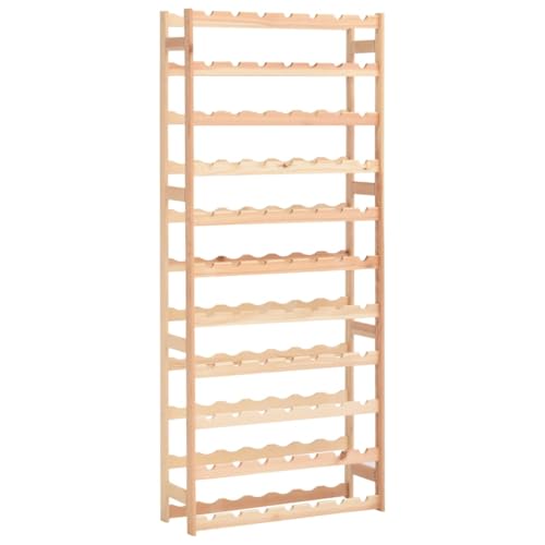 Generico kangqiling Weinregal für 77 Flaschen aus Kiefernholz, beige, 286197 Generico kangqiling Weinregal für 77 Flaschen aus Kiefernholz, beige, 286197 von Generisch