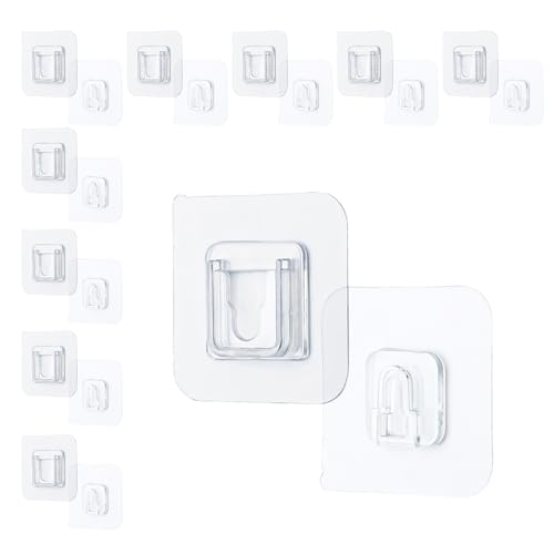 Generisch 10 Sätze Selbstklebende Haken Doppelseitige Klebeschrauben Decke Transparente Glas Klebe Bilder Wasserdicht Küche Bad Wand Original Aquarium Duschregal Abnehmbar Extra Stark Max.10 kg Generisch 10 Sätze Selbstklebende Haken Doppelseitige Klebeschrauben Decke Transparente Glas Klebe Bilder Wasserdicht Küche Bad Wand Original Aquarium Duschregal Abnehmbar Extra Stark Max.10 kg von Generisch