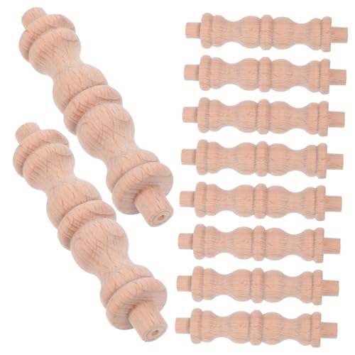 Generisch 10 Stück Schrank Für Wohnzimmer Bastelsäule DIY Säule Tisch Weinregal Flurmöbel Küchenmöbel Flurschrank Holz Bastelspindeln Ersatz Mini Säule Khaki Holz Generisch 10 Stück Schrank Für Wohnzimmer Bastelsäule DIY Säule Tisch Weinregal Flurmöbel Küchenmöbel Flurschrank Holz Bastelspindeln Ersatz Mini Säule Khaki Holz von Generisch