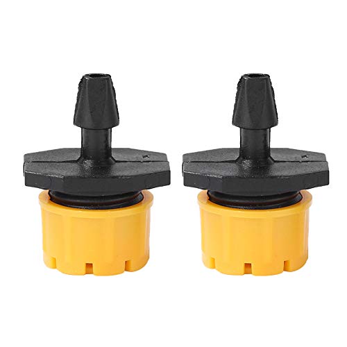 Generisch 100pcs Practical Water Dropper Creative Potted Plant Watering Device Drip Head(Yellow) von Generisch