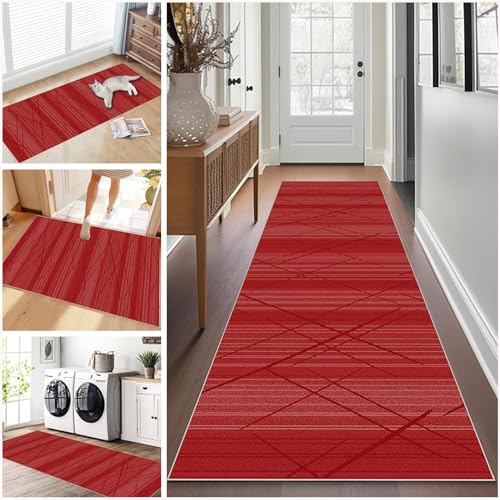 Generisch 120 x 450 cm, strapazierfähiger Teppichläufer – Rutschfester Flurteppich, waschbare Küchenmatte, Eingangsläufer für Badezimmer, Eingangsbereich, Schlafzimmer und Treppen Generisch 120 x 450 cm, strapazierfähiger Teppichläufer – Rutschfester Flurteppich, waschbare Küchenmatte, Eingangsläufer für Badezimmer, Eingangsbereich, Schlafzimmer und Treppen von Generisch
