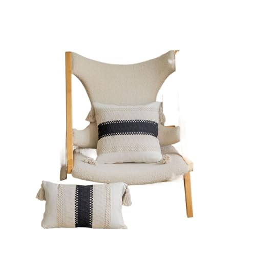 Generisch 1PC Kissenbezug American Jacquard Mehrfarbig Sofakissen Nachttischkissen Wohnzimmerkissen Stuhlbezug(1PC-Style D,60x60cm) von Generisch