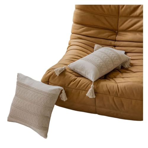 Generisch 1PC Kissenbezug American Jacquard Mehrfarbig Sofakissen Nachttischkissen Wohnzimmerkissen Stuhlbezug(1PC-Style F,40x60cm) von Generisch