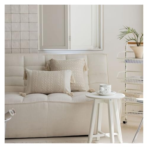 Generisch 1PC Kissenbezug American Jacquard Mehrfarbig Sofakissen Nachttischkissen Wohnzimmerkissen Stuhlbezug(1PC-Style U,60x60cm) von Generisch