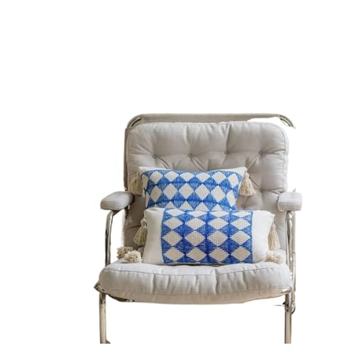Generisch 1PC Kissenbezug American Jacquard Mehrfarbig Sofakissen Nachttischkissen Wohnzimmerkissen Stuhlbezug(1PC-Style X,40x60cm) von Generisch