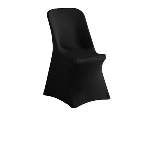 Generisch 1PC Universal Spandex Chair Cover - Stretch Washable for Wedding/Party/Banquet(Black,10pcs 86x45x45cm) von Generisch