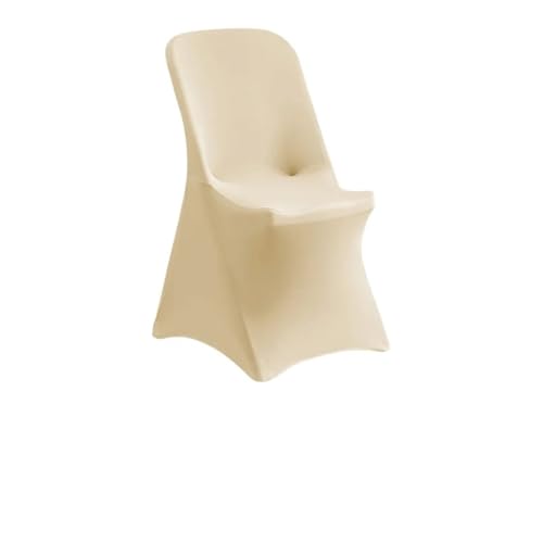 Generisch 1PC Universal Spandex Chair Cover - Stretch Washable for Wedding/Party/Banquet(Champagne Color,10pcs 86x45x45cm) von Generisch