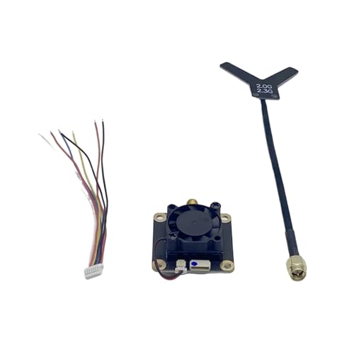 Generisch 2,2 GHz 1,6 W Drone Video Sender Empfänger FPV VTX VRX Zubehör Drahtlose Übertragung Flugzeug Modell Komponente 1600 mW(2.2G 1.6W VTX) von Generisch