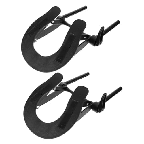 Generisch 2 Stück Verstellbarer Massagekopfstütze Massageliege Gesichtsauflage mit Ergonomischem Design Stabile Kunststoffhalterung für Spa Therapiebetten von Generisch