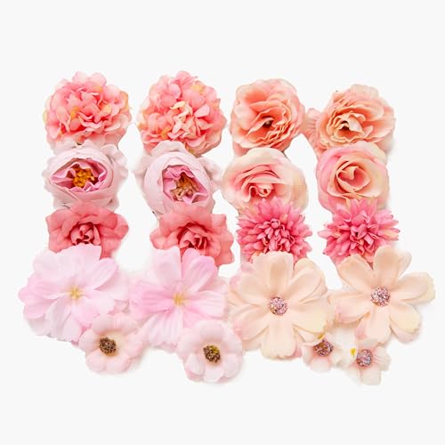 Generisch 20 pcs Kunstblumen zum Basteln Blumenköfe Künstliche Blumen Mini Blütenköpfe Seidenblumen Blumendeko Rosen für Tortendeko Hochzeit Party Deko DIY Generisch 20 pcs Kunstblumen zum Basteln Blumenköfe Künstliche Blumen Mini Blütenköpfe Seidenblumen Blumendeko Rosen für Tortendeko Hochzeit Party Deko DIY von Generisch