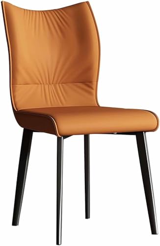 Generisch 2er-Set Metall-Freizeitstuhl for Wohnzimmer, Schlafzimmer, Küche, Industrie-Esszimmerstuhl(A) von Generisch