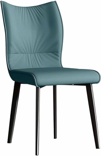 Generisch 2er-Set Metall-Freizeitstuhl for Wohnzimmer, Schlafzimmer, Küche, Industrie-Esszimmerstuhl(D) von Generisch