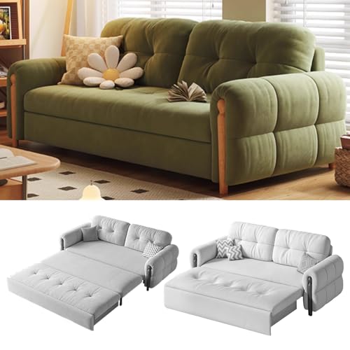 Generisch 3-in-1-Schlafsofa, Zweisitzer mit Metallrahmen, Chaiselongue Lässt Sich in EIN Schlafsofa for Schlafsäle, Schlafzimmer, Wohnungen und Wohnzimmer Verwandeln, Platzsparend Generisch 3-in-1-Schlafsofa, Zweisitzer mit Metallrahmen, Chaiselongue Lässt Sich in EIN Schlafsofa for Schlafsäle, Schlafzimmer, Wohnungen und Wohnzimmer Verwandeln, Platzsparend von Generisch