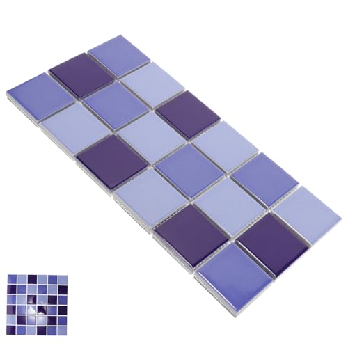 Generisch 36 Stück Teiliges Keramisches Mosaikfliesen Wasserdichte Backsplash Fliesen für Küche und Bad Langlebige Kratzfeste Wanddekoration DIY Fliesen für Pool und Spa Blau Glänzend Generisch 36 Stück Teiliges Keramisches Mosaikfliesen Wasserdichte Backsplash Fliesen für Küche und Bad Langlebige Kratzfeste Wanddekoration DIY Fliesen für Pool und Spa Blau Glänzend von Generisch