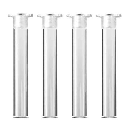 Generisch 4 Stück MöbelFüße,Acryl-Möbelbeine,Klarglas Ersatz Möbelfüsse,DIY Stützbeine,für Couchtische,Schränke,Fernsehschränke,Bücherregale,Weinschränke,Schuhschränke usw (22cm(8.6in)) von Generisch