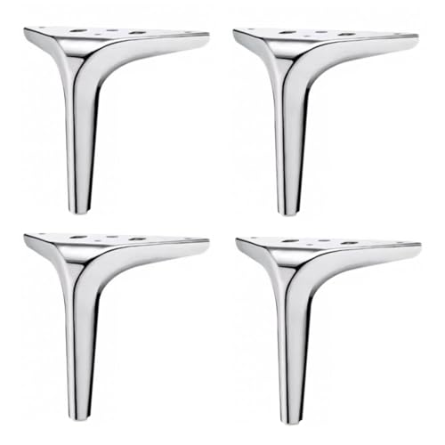 Generisch 4 Stück Möbelfüße,Metall Möbelbeine,Moderne Dreieckige Möbelbeine aus Metall,DIY-Möbelersatz-Beinstützfüße,für Sofas,Couchtische,Schränke,Kleiderschränke,Betten (180mm(7in),Silver) Generisch 4 Stück Möbelfüße,Metall Möbelbeine,Moderne Dreieckige Möbelbeine aus Metall,DIY-Möbelersatz-Beinstützfüße,für Sofas,Couchtische,Schränke,Kleiderschränke,Betten (180mm(7in),Silver) von Generisch