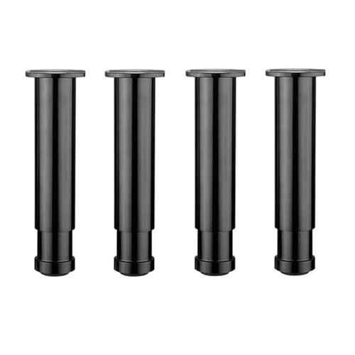 Generisch 4 Stück Schwarz Möbelbeine,Möbelfüße Verstellbar,Schrankbeine aus Metall,Runde Stützbeine aus Aluminiumlegierung,Austauschbare Metallbeine Füsse,für Sofas,Weinschränke (300mm(11.8in)) Generisch 4 Stück Schwarz Möbelbeine,Möbelfüße Verstellbar,Schrankbeine aus Metall,Runde Stützbeine aus Aluminiumlegierung,Austauschbare Metallbeine Füsse,für Sofas,Weinschränke (300mm(11.8in)) von Generisch