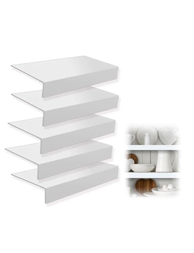 Generisch 5-teilige Regalabdeckungen for Drahtregale, PVC-Drahtregalabdeckung/Regaleinlagen, Regalabdeckungen for Drahtregale(110x30cm/43x12in) von Generisch