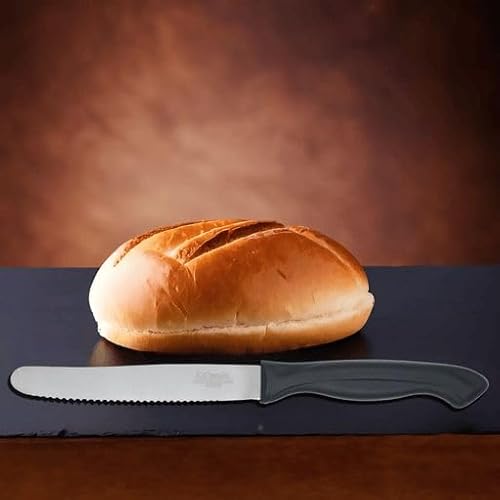 Generisch 6 x Brotzeitmesser Frühstückmesser Wellenschliff hergestellt in Solingen 11cm klinge, KS3446 Generisch 6 x Brotzeitmesser Frühstückmesser Wellenschliff hergestellt in Solingen 11cm klinge, KS3446 von Generisch