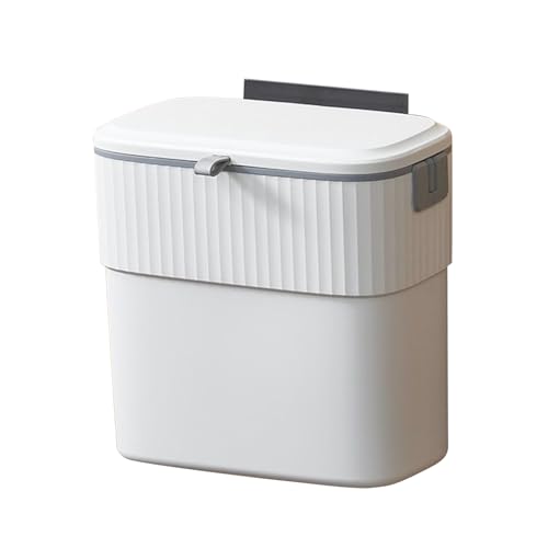 Generisch Abfalleimer Mit Deckel - Abfallkorb Und Behälter Aufhängbar Mit Deckel | Küchen Komposteimer Für Unter Waschbecken - Für Haushalt Büro Auto Küche Bad Schrank Generisch Abfalleimer Mit Deckel - Abfallkorb Und Behälter Aufhängbar Mit Deckel | Küchen Komposteimer Für Unter Waschbecken - Für Haushalt Büro Auto Küche Bad Schrank von Generisch