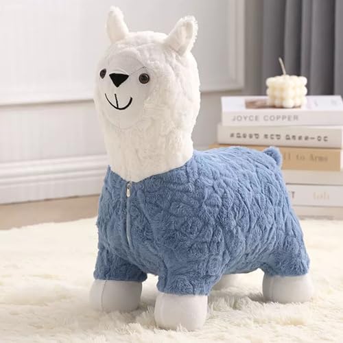 Generisch Alpaca Footstool Ottomane - süßer tragbarer Pouf für Fußruhe, gepolstertes Kissen für Schlafzimmer und Wohnzimmerdekor, perfektes Innenakzentstück Generisch Alpaca Footstool Ottomane - süßer tragbarer Pouf für Fußruhe, gepolstertes Kissen für Schlafzimmer und Wohnzimmerdekor, perfektes Innenakzentstück von Generisch